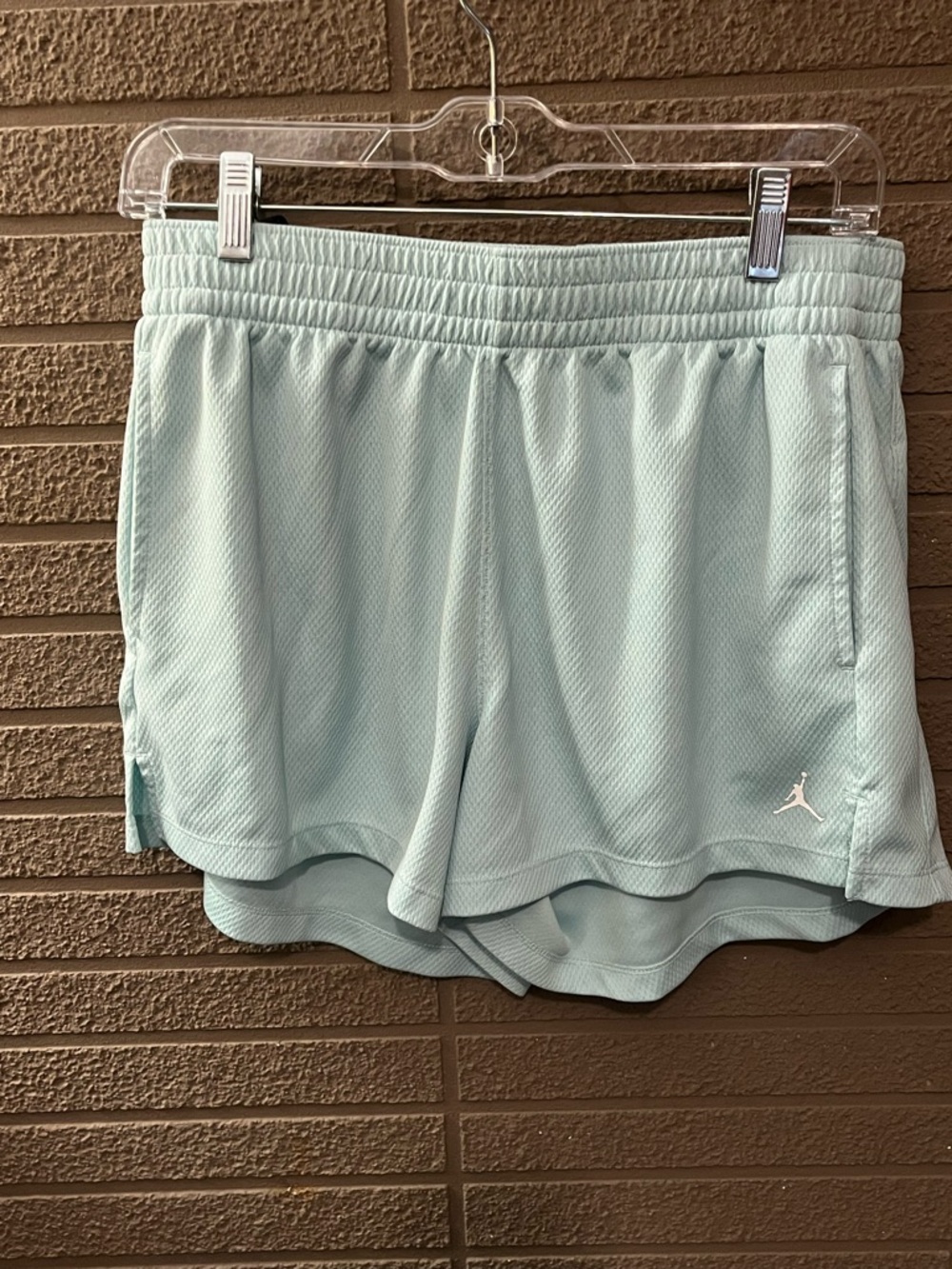 Nike Air Jordan Dri-Fit Athletic Shorts Women’s Medium Mint Green Running Gym
